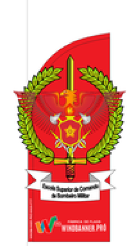 Wind Banner RJ  para Instituições Governamentais Bombeiros RJ