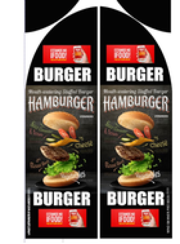 Wind Banner RJ  Hamburgueria