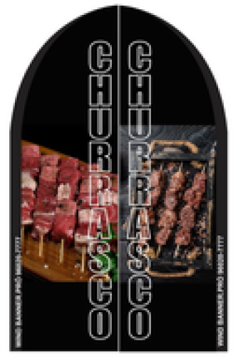 Wind Banner RJ  Churrasco