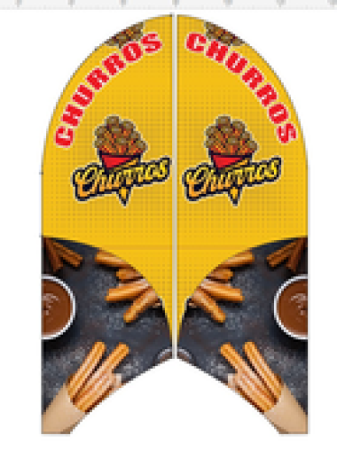 Wind Banner RJ  Churros