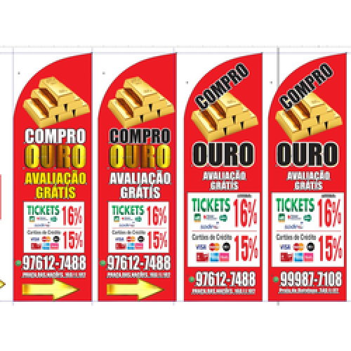 Wind Banner RJ  Compro Ouro