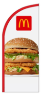 Wind Banner RJ  Mc Donalds
