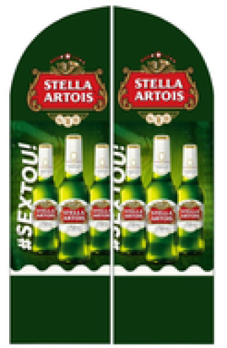 Wind Banner RJ  Stella Artois