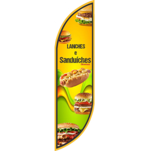 Wind Banner RJ  Pronto para Lanches e Sanduíches