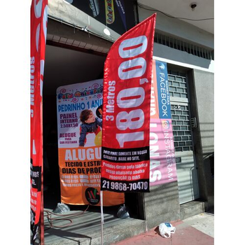3 WIND BANNERS 3 METROS SUPER OFERTA LIMITADA
