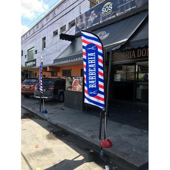 Wind Banner 3,0x65cm Impressão Total