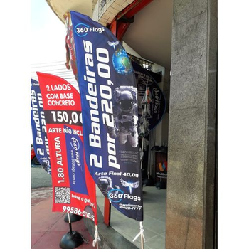 Wind Banner em Promoção 4 por 580,00 Pena Fina |