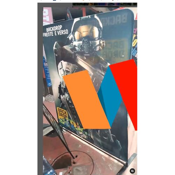 BACKDROP COM ESTRUTURA 2X1,50M FRENTE E VERSO