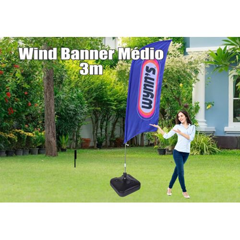 WIND BANNERS COMPLETO SUPER  GRANDE