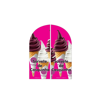 Wind Banner RJ  Sorvete Casquinha