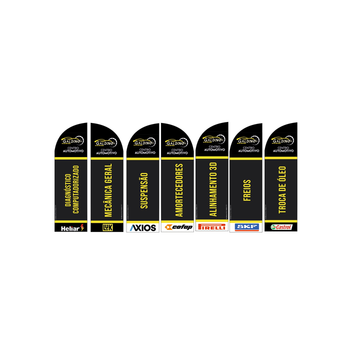 Wind Banner RJ  para AutoCenter  Galdino
