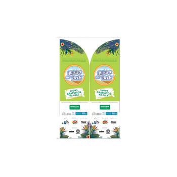 Wind Banner RJ  para Eventos no Rio Música no Deck