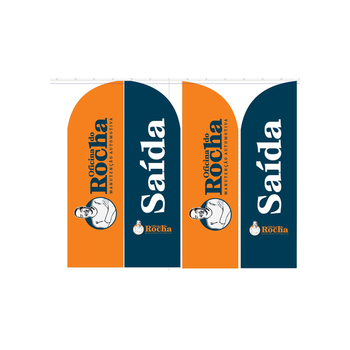 Wind Banner RJ  para Oficinas Rocha Oficinas