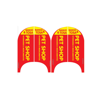 Wind Banner RJ  Para Pet Shop Campinho