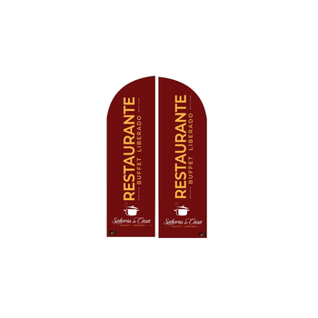 Wind Banner RJ  ou s Para Restaurante Sabores da Casa