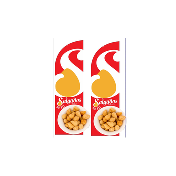 Wind Banner RJ  ou s Para loja de Salgadinhos do Rei