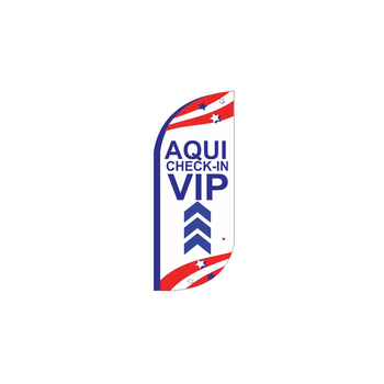 Wind Banner RJ  para Check-In Vip