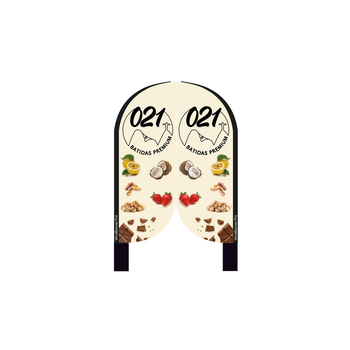 Wind Banner RJ s Batidas Premium Bebidas