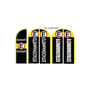 Wind Banner RJ  Para Estacionamento OF AUTO PARK