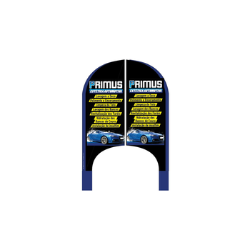 Wind Banner RJ  Para Lava Jato Primus