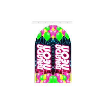 Wind Banner RJ  Balada Neon