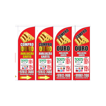 Wind Banner RJ  Compro Ouro