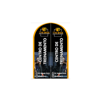 Wind Banner RJ  The Box Crossfit