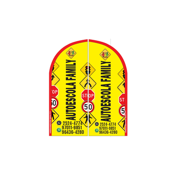 Wind Banner RJ  para Autoescola Family