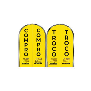 Wind Banner RJ  para Agências de Automóveis LM