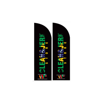 Wind Banner RJ  para Modas Clean & Jerk