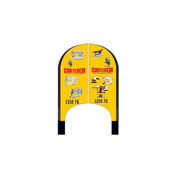 Wind Banner RJ  para Maquinas de Costura Corte Bem