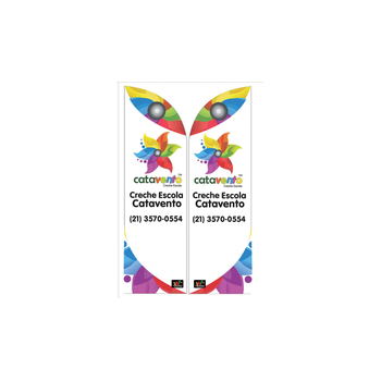 Wind Banner RJ  para Jardim Escola Catavento