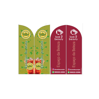 Wind Banner RJ  para Estação do Mate e Look 2 Beauty