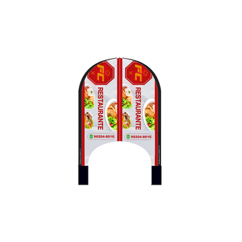 Wind Banner RJ  Para Restaurante FC