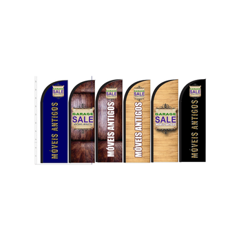 Wind Banner RJ  Para Loja de Móveis Rústicos Garage Sale