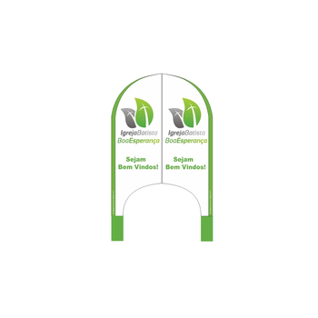 Wind Banner RJ  para Igreja Batista Boa Esperança