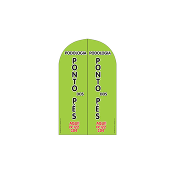 Wind Banner RJ  Para Podologia Ponto dos Pés
