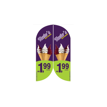 Wind Banner RJ  para Sorvetes Tavios