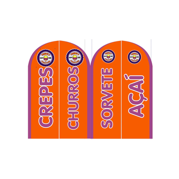 Wind Banner RJ  para Creperia Tribus