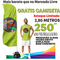 WIND BANNER 2,80 METROS COMPLETO + CAMISETA