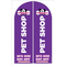 Wind Banner RJ  para Pet Shop Petmania