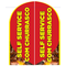 Wind Banner RJ  para Self Service com Churrasco