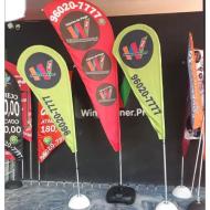 Wind Banner ou Wind Flags Modelo Gota