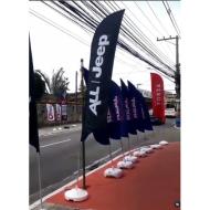 Wind Flags  ou Wind Banner no Rio  Altura 3,60mts
