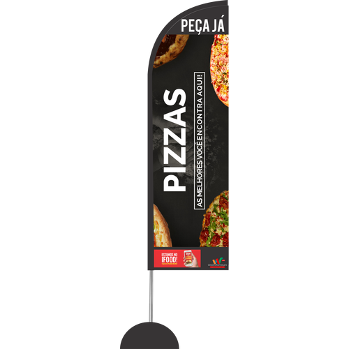 Wind Banner RJ | Modelo para Pizzarias