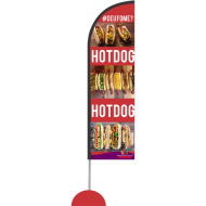 Wind Banner RJ | Hot Dog