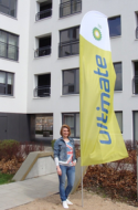 Wind Banner RJ  5mts de Altura para Praia ou Jardim