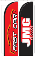 Wind Banner RJ s Para Agências de Veículos Fast Car e JMC Veículos