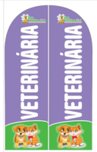 Wind Banner RJ  para Veterinária Ilha Golden