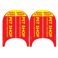 Wind Banner RJ  Para Pet Shop Campinho